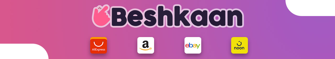Hero section banner of Beshkaan website